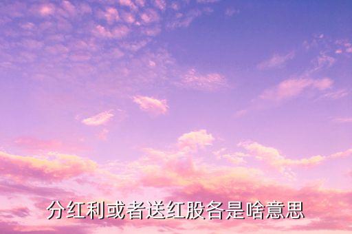 派發(fā)紅股是什么意思，股市派轉(zhuǎn)送是什么意思