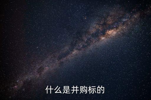 什么是并購標(biāo)的