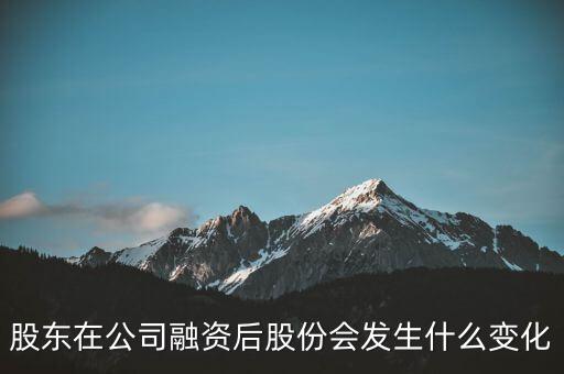公司融資前后股本價格變動根據(jù)什么變的，上市公司是怎么進行融資的股本和股價是怎么定的