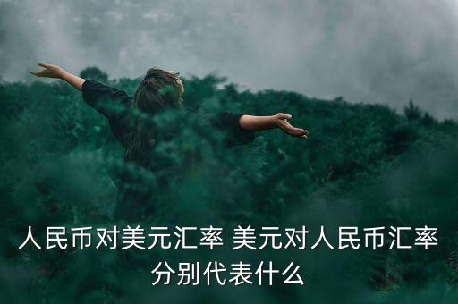 人民幣對(duì)美元是什么意思，匯率到底是什么 人民幣兌美元是什么意思