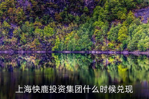 上?？炻雇顿Y集團(tuán)什么時(shí)候兌現(xiàn)