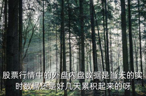 什么是外盤(pán)，內(nèi)盤(pán)外盤(pán)是什么意思