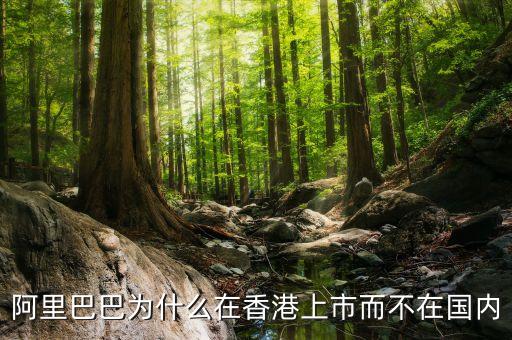 阿里巴巴為什么不在中國香港上市，阿里巴巴為什么不能在香港上市