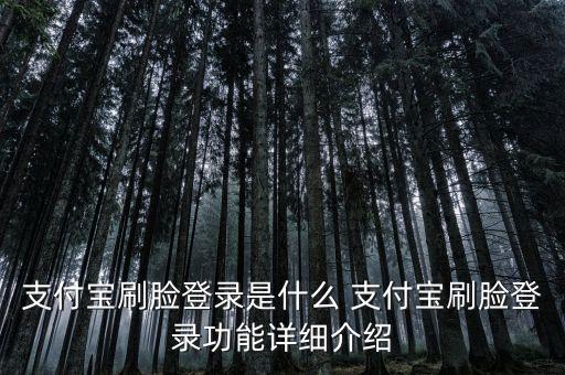 支付寶刷臉登陸beta是什么意思，支付寶刷臉登錄是什么 支付寶刷臉登錄功能詳細(xì)介紹