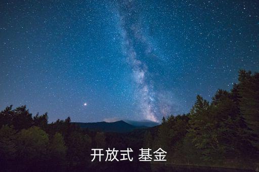 開(kāi)放式 基金