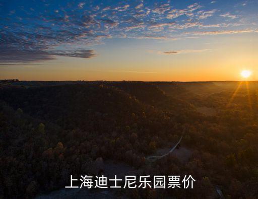  上海迪士尼樂園票價