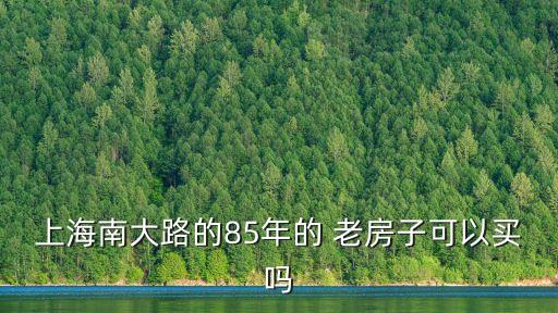 上海市中心老房子賣不動了