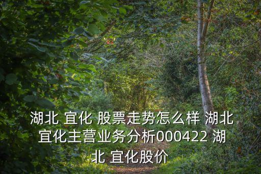  湖北 宜化 股票走勢怎么樣 湖北 宜化主營業(yè)務分析000422 湖北 宜化股價