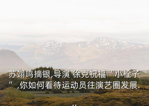 蘇翊鳴摘銀,導演 徐克祝?！靶∷ㄗ印?你如何看待運動員往演藝圈發(fā)展...