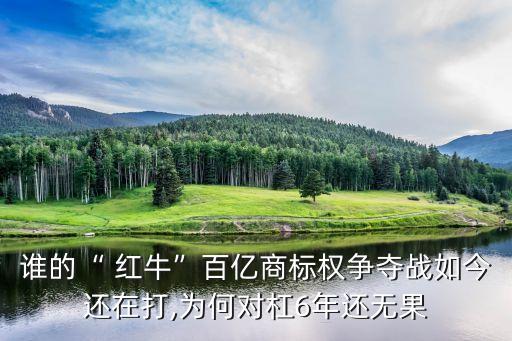 誰的“ 紅?！卑賰|商標(biāo)權(quán)爭奪戰(zhàn)如今還在打,為何對杠6年還無果