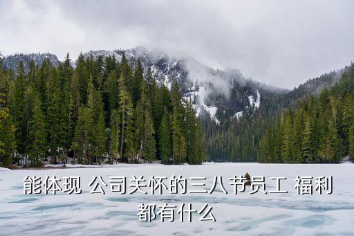 能體現(xiàn) 公司關懷的三八節(jié)員工 福利都有什么