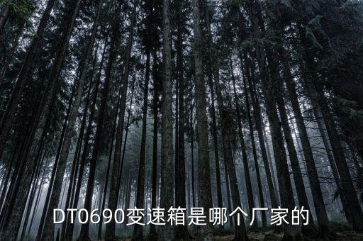 DT0690變速箱是哪個廠家的