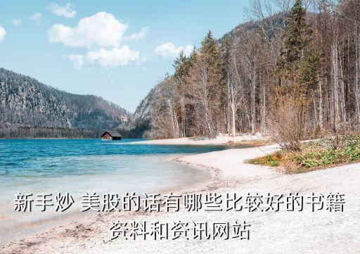 新手炒 美股的話有哪些比較好的書(shū)籍資料和資訊網(wǎng)站