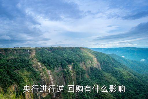 央行進(jìn)行逆 回購(gòu)有什么影響