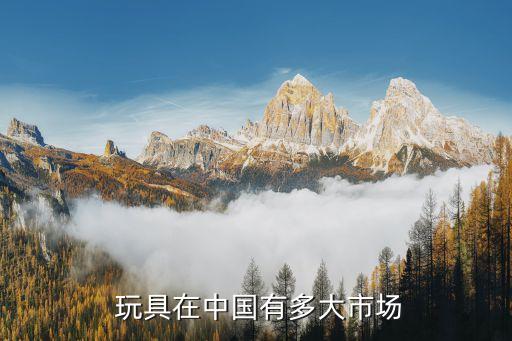  玩具在中國有多大市場(chǎng)