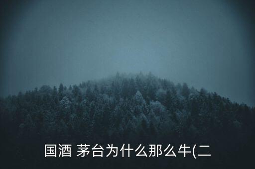 茅臺集團年報