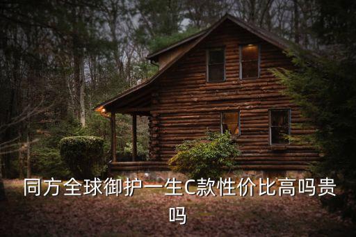  同方全球御護(hù)一生C款性價比高嗎貴嗎