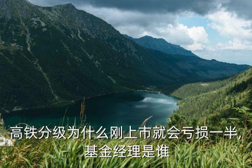 高鐵分級(jí)為什么剛上市就會(huì)虧損一半, 基金經(jīng)理是誰(shuí)
