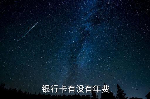  銀行卡有沒有年費(fèi)