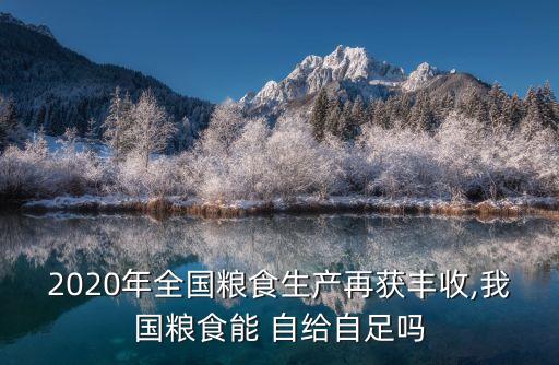 中國能自給自足嗎,中國什么時候?qū)崿F(xiàn)自給自足