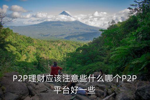 P2P理財應(yīng)該注意些什么哪個P2P平臺好一些