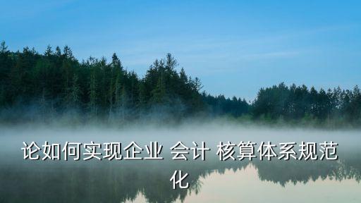 中國中鐵會(huì)計(jì)核算手冊,會(huì)計(jì)核算手冊2020年