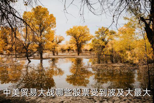 中美貿易大戰(zhàn)哪些股票受到波及大最大
