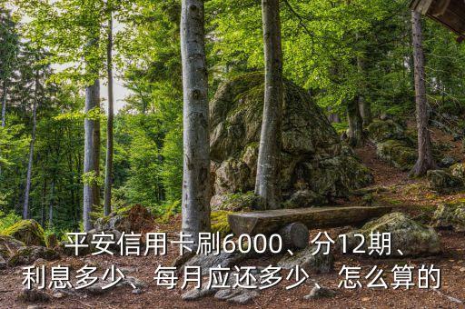 平安銀行分期計算,怎么跟平安銀行協商分期還款