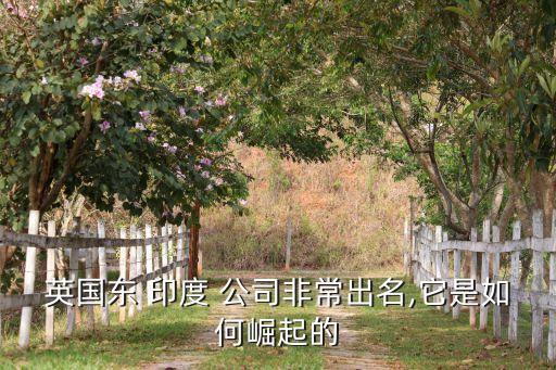 英國(guó)東 印度 公司非常出名,它是如何崛起的