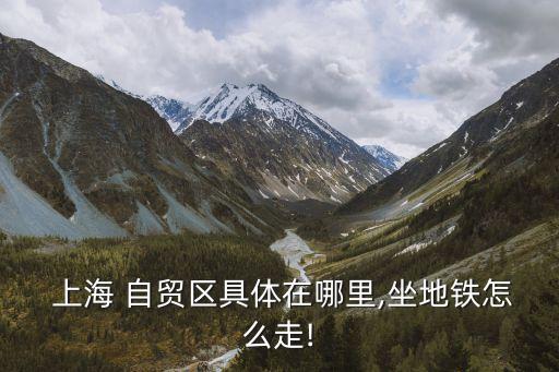  上海 自貿區(qū)具體在哪里,坐地鐵怎么走!