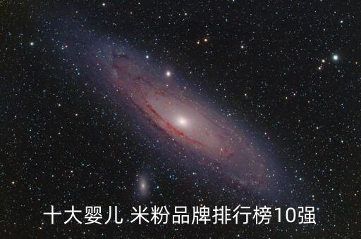十大嬰兒 米粉品牌排行榜10強