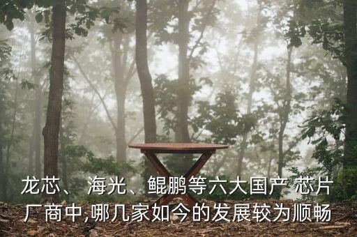 龍芯、 海光、鯤鵬等六大國(guó)產(chǎn) 芯片廠商中,哪幾家如今的發(fā)展較為順暢