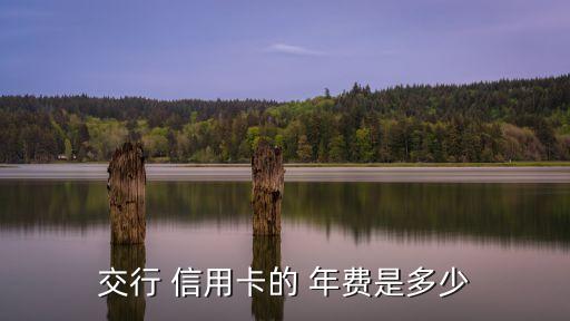 交行 信用卡的 年費(fèi)是多少