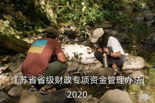  江蘇省省級財政專項(xiàng)資金管理辦法(2020