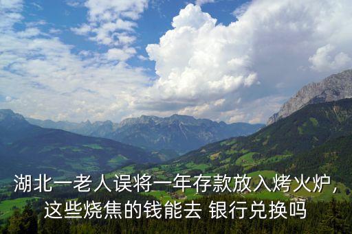 湖北一老人誤將一年存款放入烤火爐,這些燒焦的錢(qián)能去 銀行兌換嗎
