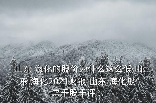  山東 ?；墓蓛r為什么這么低 山東 ?；?021財報 山東 ?；闫鼻Ч汕гu...