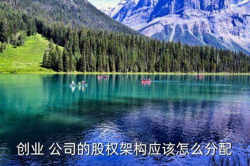 創(chuàng)業(yè) 公司的股權(quán)架構(gòu)應(yīng)該怎么分配