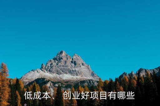 投資不花錢(qián)的創(chuàng)業(yè)好行業(yè)