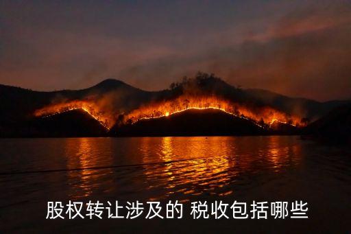 股權投資稅收政策
