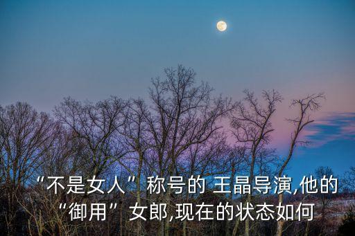 “不是女人”稱號的 王晶導演,他的“御用”女郎,現(xiàn)在的狀態(tài)如何
