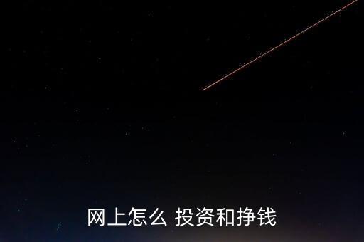網(wǎng)上怎么 投資和掙錢(qián)