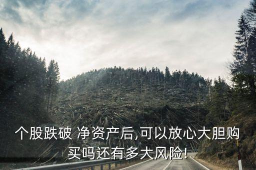 目前破凈資產的股票,股票破凈資產是什么意思