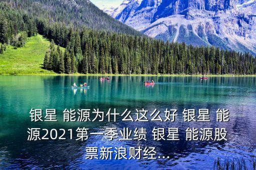  銀星 能源為什么這么好 銀星 能源2021第一季業(yè)績 銀星 能源股票新浪財經...