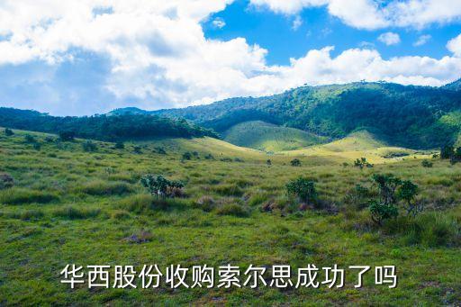 華西股份收購(gòu)索爾思成功了嗎