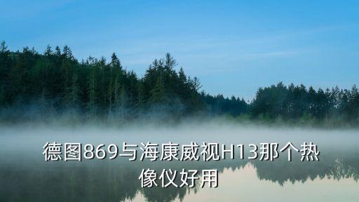  德圖869與?？低旽13那個熱像儀好用