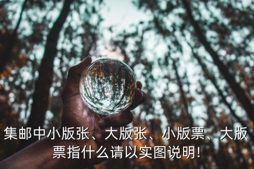 集郵中小版張、大版張、小版票、大版票指什么請以實圖說明!