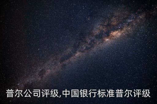 標(biāo)準(zhǔn)普爾公司評(píng)級(jí),中國銀行標(biāo)準(zhǔn)普爾評(píng)級(jí)