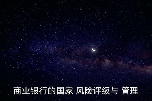 商業(yè)銀行的國家 風(fēng)險(xiǎn)評級與 管理