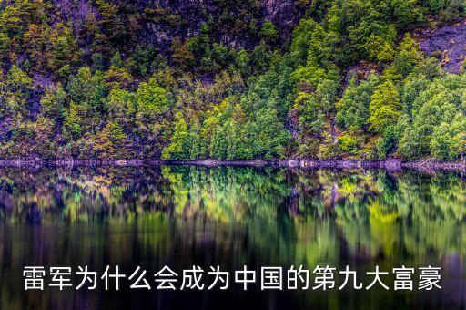 雷軍為什么會(huì)成為中國(guó)的第九大富豪