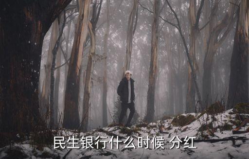 民生銀行什么時(shí)候 分紅
